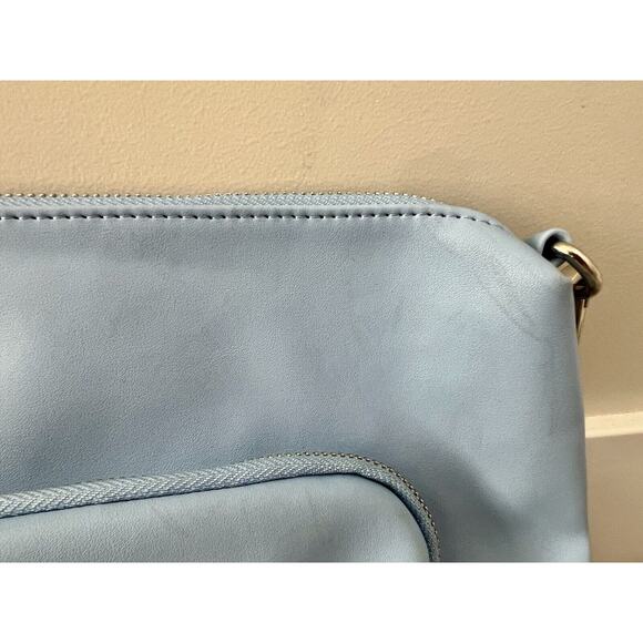 Steve Madden Purse Baby Blue Crossbody Travel Date Night - Picture 3 of 8